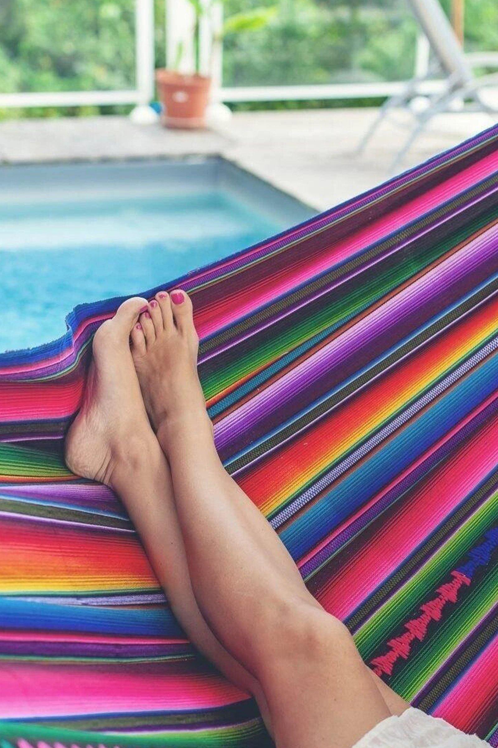 hängematte guatemala GUATEMALA XL Hammock - Multicolors 02